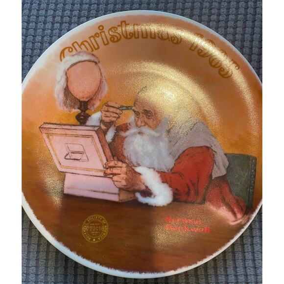 Norman Rockwell Other - Norman Rockwell Collector Plate  1985
